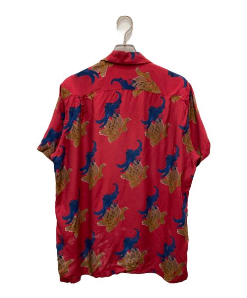 WACKO MARIA（ワコマリア）WACKO MARIA (ワコマリア) HAWAIAN SHIRT レッド サイズ:Lの古着・服飾アイテム