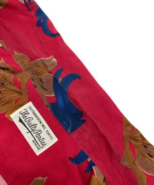 WACKO MARIA（ワコマリア）WACKO MARIA (ワコマリア) HAWAIAN SHIRT レッド サイズ:Lの古着・服飾アイテム