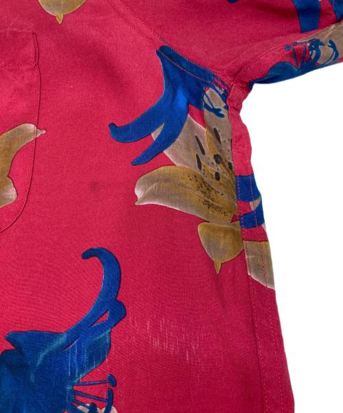 WACKO MARIA（ワコマリア）WACKO MARIA (ワコマリア) HAWAIAN SHIRT レッド サイズ:Lの古着・服飾アイテム