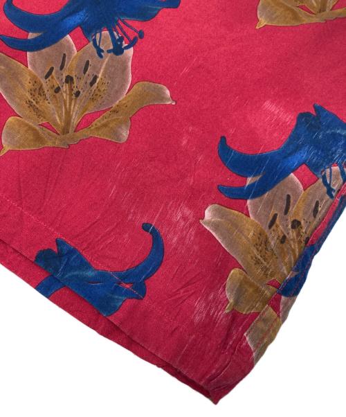 WACKO MARIA（ワコマリア）WACKO MARIA (ワコマリア) HAWAIAN SHIRT レッド サイズ:Lの古着・服飾アイテム