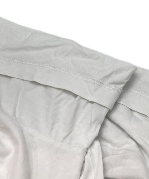 MM6 Maison Margiela（エムエムシックスメゾンマルジェラ）MM6 Maison Margiela (エムエムシックスメゾンマルジェラ) クロップドTシャツ ホワイト サイズ:Sの古着・服飾アイテム