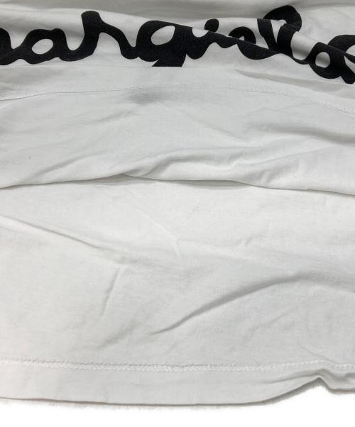 MM6 Maison Margiela（エムエムシックスメゾンマルジェラ）MM6 Maison Margiela (エムエムシックスメゾンマルジェラ) クロップドTシャツ ホワイト サイズ:Sの古着・服飾アイテム