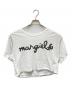 MM6 Maison Margiela（エムエムシックスメゾンマルジェラ）の古着「クロップドTシャツ」｜ホワイト