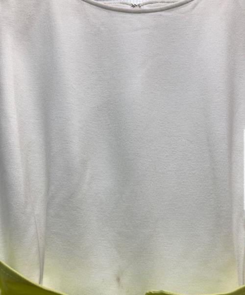 Pinky & Dianne（ピンキーアンドダイアン）Pinky & Dianne (ピンキーアンドダイアン) [大人百花コラボ] コンビワンピース グリーン×ホワイト サイズ:36の古着・服飾アイテム