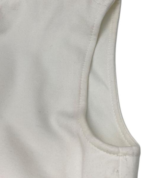 Pinky & Dianne（ピンキーアンドダイアン）Pinky & Dianne (ピンキーアンドダイアン) [大人百花コラボ] コンビワンピース グリーン×ホワイト サイズ:36の古着・服飾アイテム