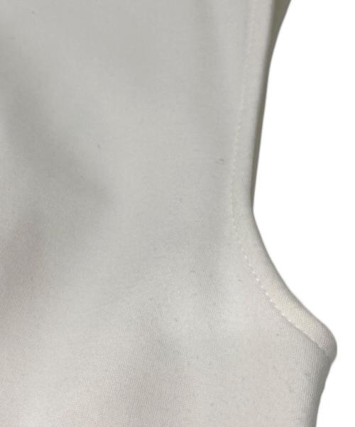 Pinky & Dianne（ピンキーアンドダイアン）Pinky & Dianne (ピンキーアンドダイアン) [大人百花コラボ] コンビワンピース グリーン×ホワイト サイズ:36の古着・服飾アイテム