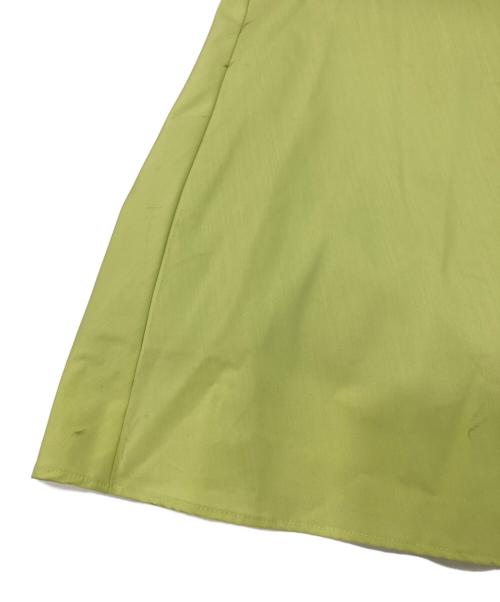 Pinky & Dianne（ピンキーアンドダイアン）Pinky & Dianne (ピンキーアンドダイアン) [大人百花コラボ] コンビワンピース グリーン×ホワイト サイズ:36の古着・服飾アイテム