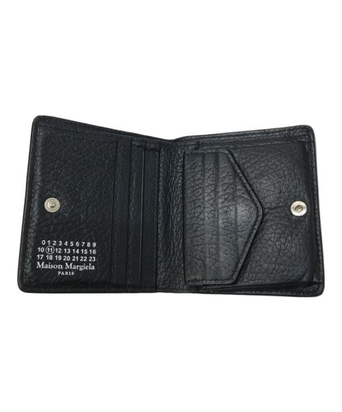 Maison Margiela（メゾンマルジェラ）Maison Margiela (メゾンマルジェラ) 2つ折り財布 ブラックの古着・服飾アイテム