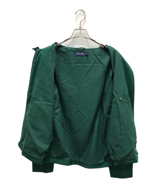 POLO GOLF（ポロ ゴルフ）POLO GOLF (ポロ ゴルフ) スイングトップ グリーン サイズ:Lの古着・服飾アイテム