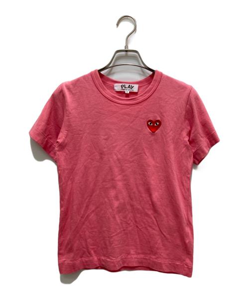 PLAY COMME des GARCONS（プレイコムデギャルソン）PLAY COMME des GARCONS (プレイ コムデギャルソン) Tシャツ ピンク サイズ:Sの古着・服飾アイテム