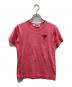 PLAY COMME des GARCONS（プレイ コムデギャルソン）の古着「Tシャツ」｜ピンク