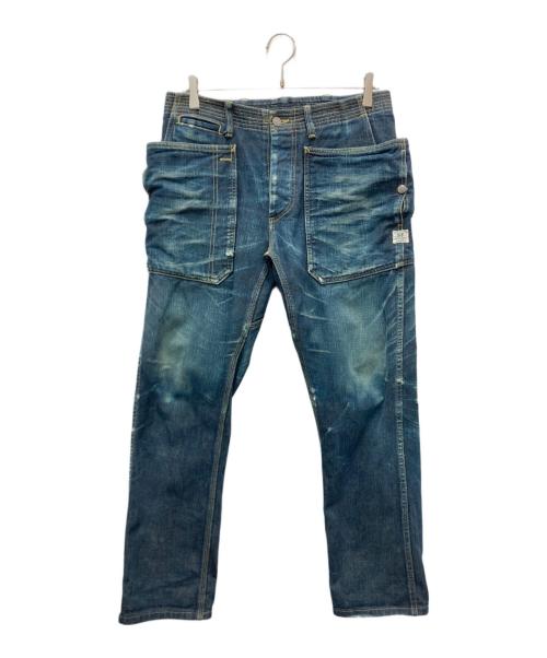 SASSAFRAS（ササフラス）SASSAFRAS (ササフラス) フォールリーフパンツ インディゴ サイズ:Sの古着・服飾アイテム