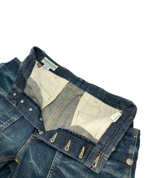 SASSAFRAS（ササフラス）SASSAFRAS (ササフラス) フォールリーフパンツ インディゴ サイズ:Sの古着・服飾アイテム