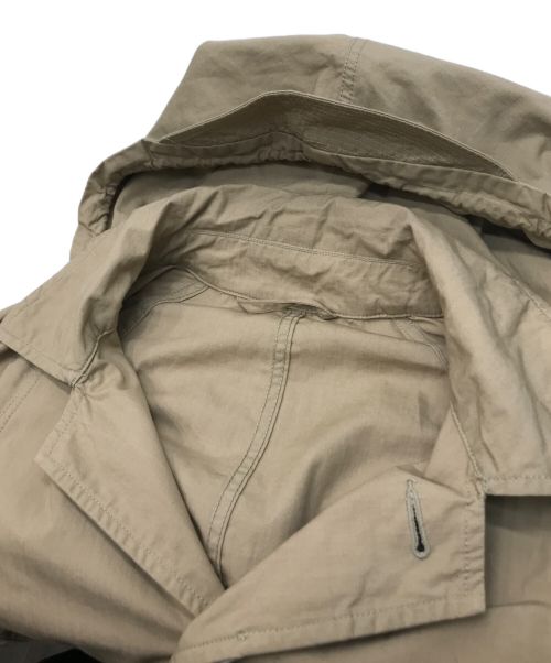 45R（フォーティファイブ・アール）45R (フォーティーファイブアール) コーティングウェザーの908テントコート ブラウン サイズ:不明（実寸参照）の古着・服飾アイテム