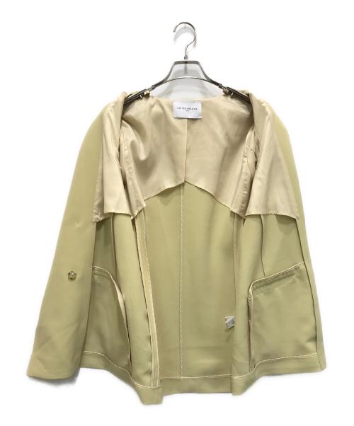 UNITED ARROWS TOKYO（ユナイテッドアローズトウキョウ）UNITED ARROWS TOKYO (ユナイテッドアローズトウキョウ) SOFT ダブルブレストブレザージャケット イエロー サイズ:38の古着・服飾アイテム