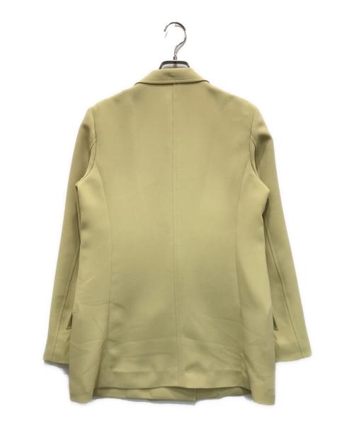 UNITED ARROWS TOKYO（ユナイテッドアローズトウキョウ）UNITED ARROWS TOKYO (ユナイテッドアローズトウキョウ) SOFT ダブルブレストブレザージャケット イエロー サイズ:38の古着・服飾アイテム