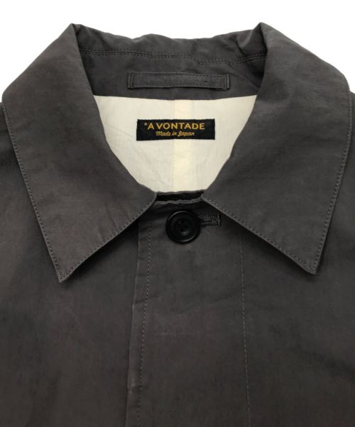 A vontade（アボンタージ）A vontade (アボンタージ) Lax Mac Coat グレー サイズ:不明（実寸参照）の古着・服飾アイテム