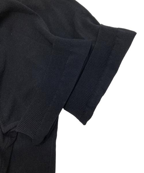 TRENTA SETTANTA（トレンタセッタンタ）TRENTA SETTANTA (トレンタセッタンタ) ポロシャツ ブラック サイズ:46の古着・服飾アイテム