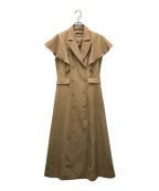 KEINA RITAケイナ リタ）の古着「チェスターデザインワンピース」｜ベージュ