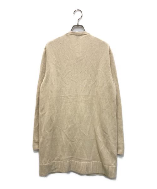 LOUIS VUITTON（ルイ ヴィトン）LOUIS VUITTON (ルイ ヴィトン) 金ボタンカシミヤニットカーディガン ベージュ サイズ:Lの古着・服飾アイテム