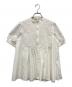 UNITED ARROWS（ユナイテッドアローズ）の古着「ピンタックショートスリーブブラウス」｜ホワイト