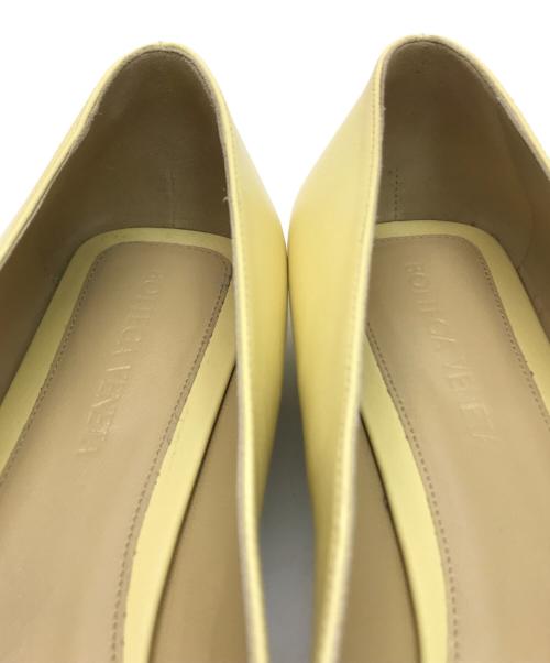 BOTTEGA VENETA（ボッテガベネタ）BOTTEGA VENETA (ボッテガベネタ) ポインテッドトゥパンプス イエロー サイズ:37の古着・服飾アイテム