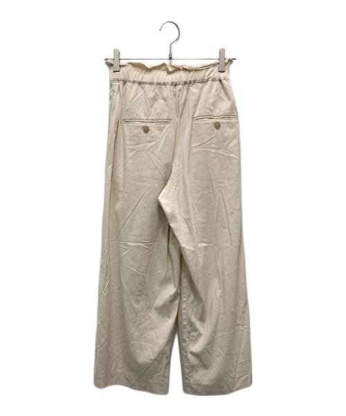 JOURNAL STANDARD（ジャーナルスタンダード）JOURNAL STANDARD (ジャーナルスタンダード) ウォッシャブルコットンリネンVISパンツ アイボリー サイズ:34の古着・服飾アイテム
