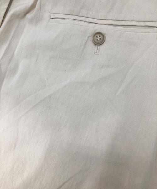JOURNAL STANDARD（ジャーナルスタンダード）JOURNAL STANDARD (ジャーナルスタンダード) ウォッシャブルコットンリネンVISパンツ アイボリー サイズ:34の古着・服飾アイテム