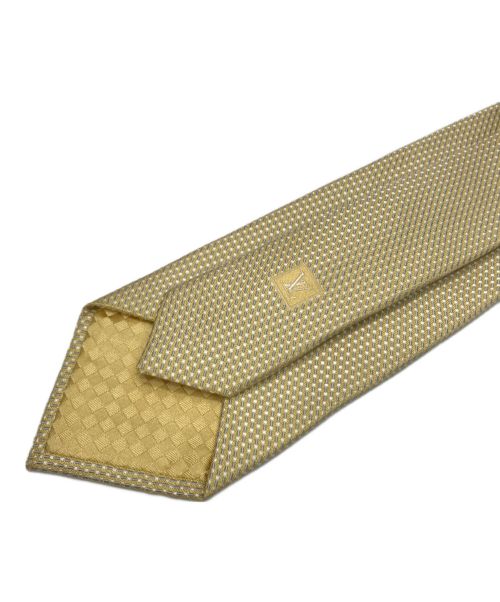LOUIS VUITTON（ルイ ヴィトン）LOUIS VUITTON (ルイ ヴィトン) ネクタイ イエロー サイズ:-の古着・服飾アイテム