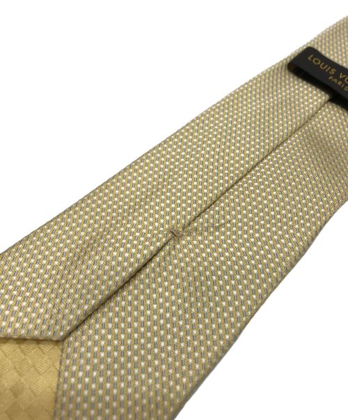 LOUIS VUITTON（ルイ ヴィトン）LOUIS VUITTON (ルイ ヴィトン) ネクタイ イエロー サイズ:-の古着・服飾アイテム