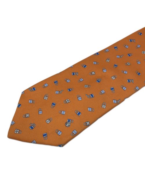 LOUIS VUITTON（ルイ ヴィトン）LOUIS VUITTON (ルイ ヴィトン) ネクタイ オレンジ サイズ:-の古着・服飾アイテム