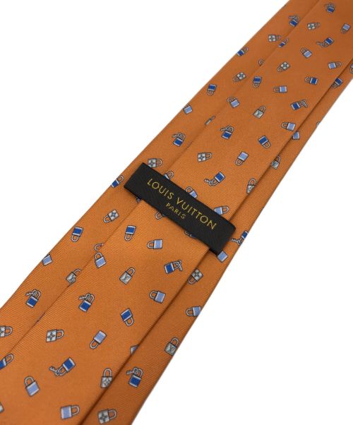 LOUIS VUITTON（ルイ ヴィトン）LOUIS VUITTON (ルイ ヴィトン) ネクタイ オレンジ サイズ:-の古着・服飾アイテム
