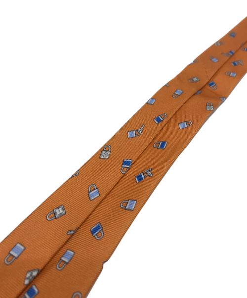 LOUIS VUITTON（ルイ ヴィトン）LOUIS VUITTON (ルイ ヴィトン) ネクタイ オレンジ サイズ:-の古着・服飾アイテム
