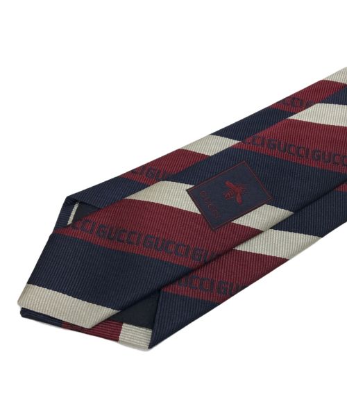 GUCCI（グッチ）GUCCI (グッチ) ネクタイ ネイビー サイズ:-の古着・服飾アイテム