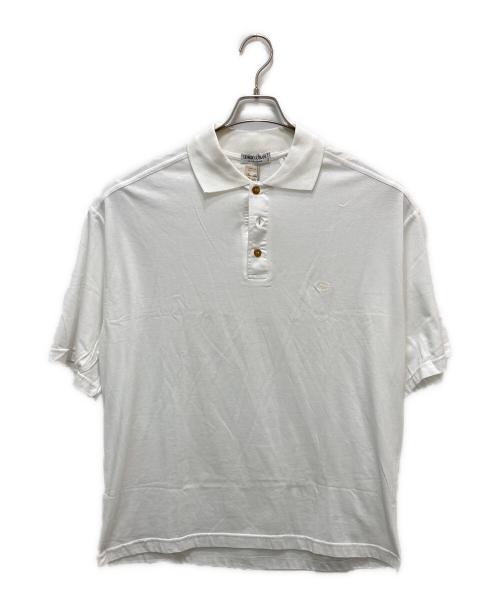 GIORGIO ARMANI（ジョルジョアルマーニ）GIORGIO ARMANI (ジョルジョアルマーニ) ポロシャツ ホワイト サイズ:Lの古着・服飾アイテム