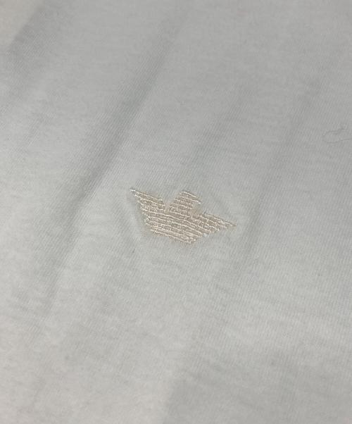 GIORGIO ARMANI（ジョルジョアルマーニ）GIORGIO ARMANI (ジョルジョアルマーニ) ポロシャツ ホワイト サイズ:Lの古着・服飾アイテム