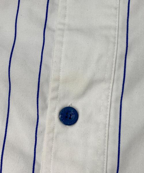 STARTER（スターター）STARTER (スターター) ベースボールシャツ ブルー×ホワイト サイズ:Lの古着・服飾アイテム