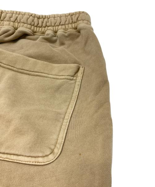 A BATHING APE（ア ベイシング エイプ）A BATHING APE (ア ベイシング エイプ) embroidered-logo cotton shorts / エンブロイダードロゴコットンショーツ ベージュ サイズ:XLの古着・服飾アイテム