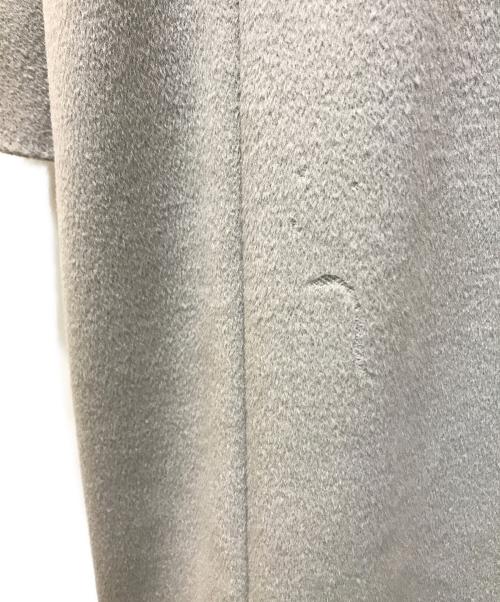 MaxMara（マックスマーラ）MaxMara (マックスマーラ) カシミヤ混ヴァージンウールコート グレー サイズ:42の古着・服飾アイテム