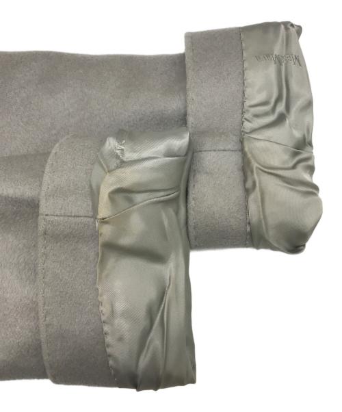 MaxMara（マックスマーラ）MaxMara (マックスマーラ) カシミヤ混ヴァージンウールコート グレー サイズ:42の古着・服飾アイテム