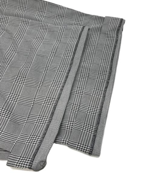 自由区（ジユウク）自由区 (ジユウク) 【洗える】リネンビスコースストレッチワイド パンツ グレー サイズ:38 未使用品の古着・服飾アイテム