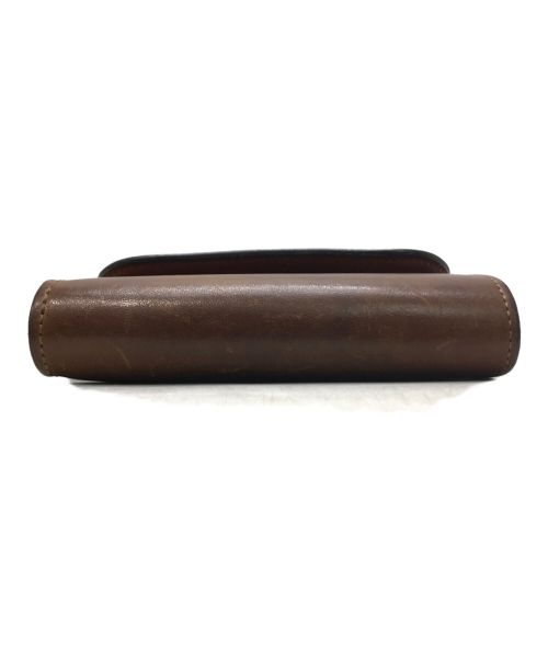 WILDSWANS（ワイルドスワンズ）WILDSWANS (ワイルドスワンズ) BYRNE FULL GRAIN BRIDLE ブラウンの古着・服飾アイテム