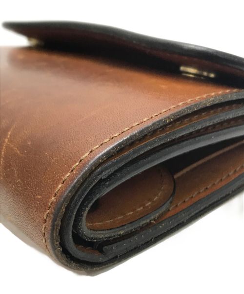 WILDSWANS（ワイルドスワンズ）WILDSWANS (ワイルドスワンズ) BYRNE FULL GRAIN BRIDLE ブラウンの古着・服飾アイテム