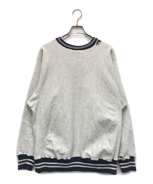 Champion（チャンピオン）Champion (チャンピオン) リバースウィーブスウェット ネイビー×グレー サイズ:Lの古着・服飾アイテム