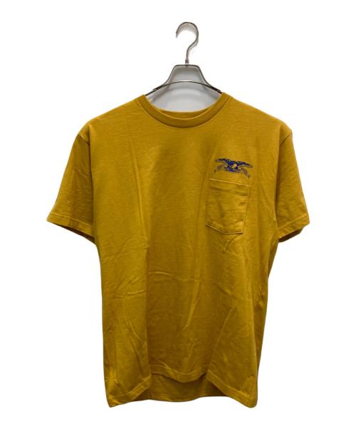 SUPREME（シュプリーム）SUPREME (シュプリーム) ANTIHERO (アンタイヒーロー) Eagle Pocket Tee イエロー サイズ:XLの古着・服飾アイテム