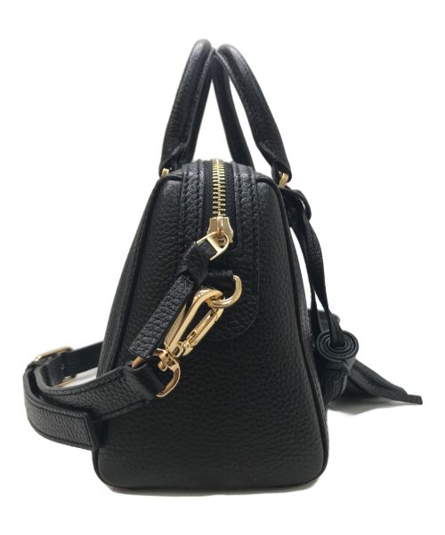 TORY BURCH（トリーバーチ）TORY BURCH (トリーバーチ) Thea Mini Web Satchel/テア ミニ ウェブ サッチェル ブラックの古着・服飾アイテム