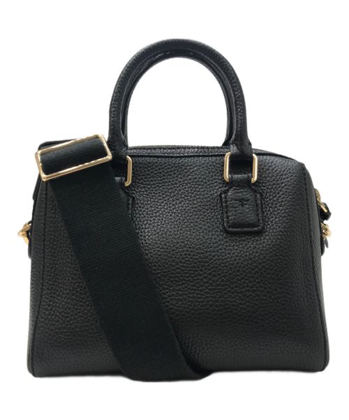 TORY BURCH（トリーバーチ）TORY BURCH (トリーバーチ) Thea Mini Web Satchel/テア ミニ ウェブ サッチェル ブラックの古着・服飾アイテム