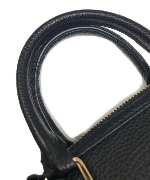 TORY BURCH（トリーバーチ）TORY BURCH (トリーバーチ) Thea Mini Web Satchel/テア ミニ ウェブ サッチェル ブラックの古着・服飾アイテム