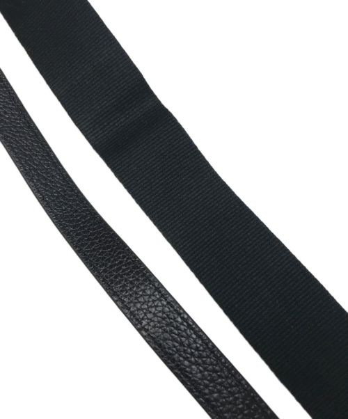 TORY BURCH（トリーバーチ）TORY BURCH (トリーバーチ) Thea Mini Web Satchel/テア ミニ ウェブ サッチェル ブラックの古着・服飾アイテム