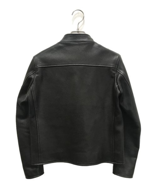 SCYE（サイ）SCYE (サイ) シングルライダースジャケット ブラック サイズ:38の古着・服飾アイテム